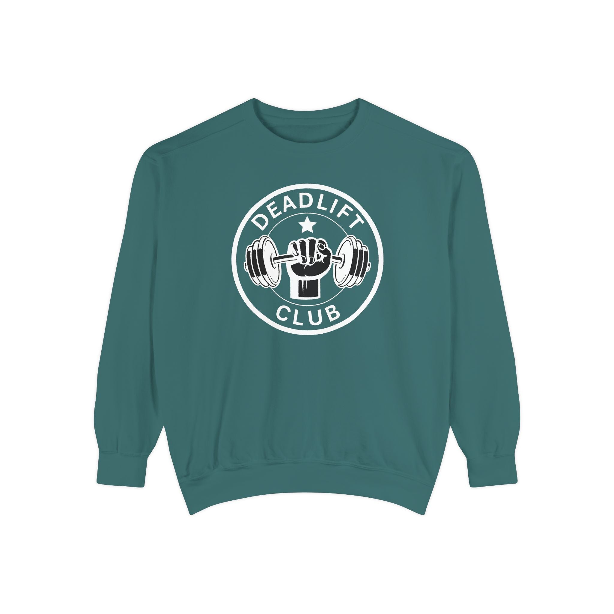Deadlift Club Sweatshirt | Vintage Weightlifting Crewneck
