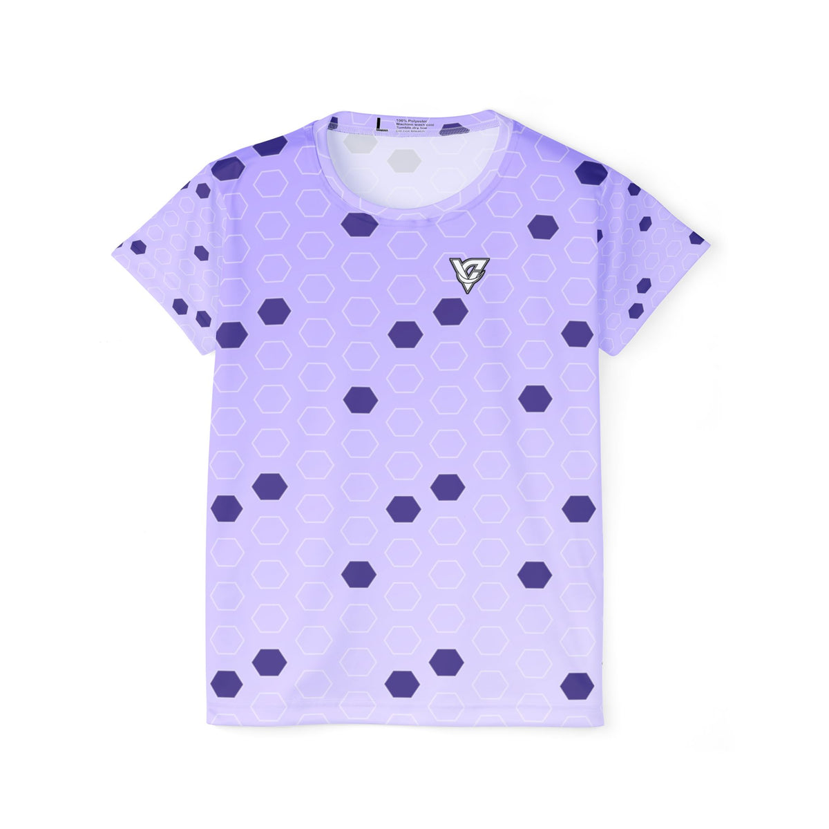 Soccer Lavender Mist Hex Pitch Women's Sports Jersey