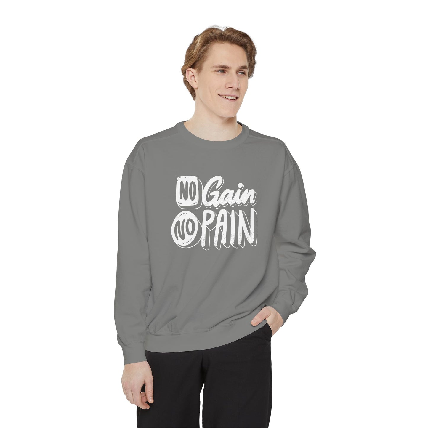 Copy of No Gain No Pain Sweatshirt | Motivational Fitness Crewneck