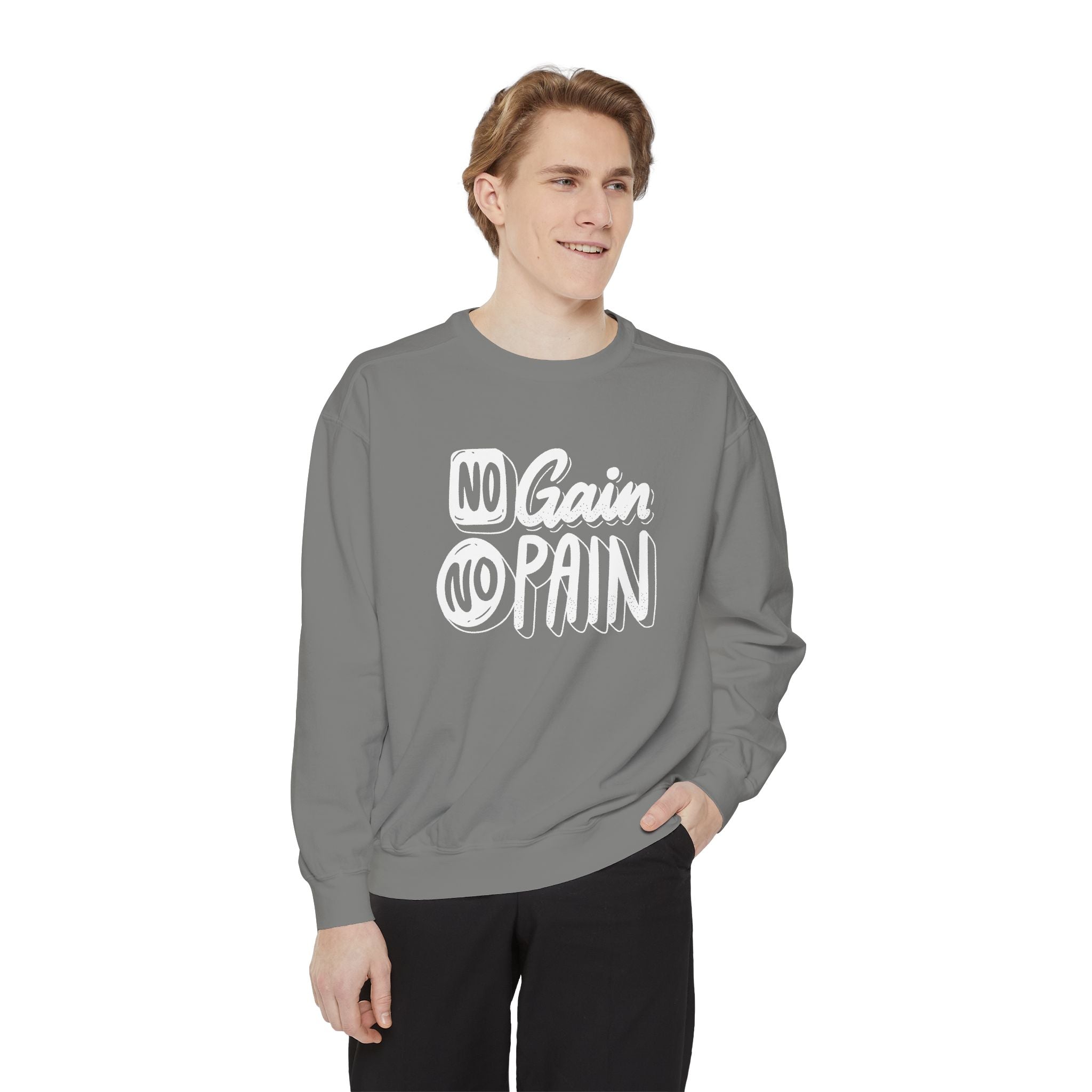Copy of No Gain No Pain Sweatshirt | Motivational Fitness Crewneck