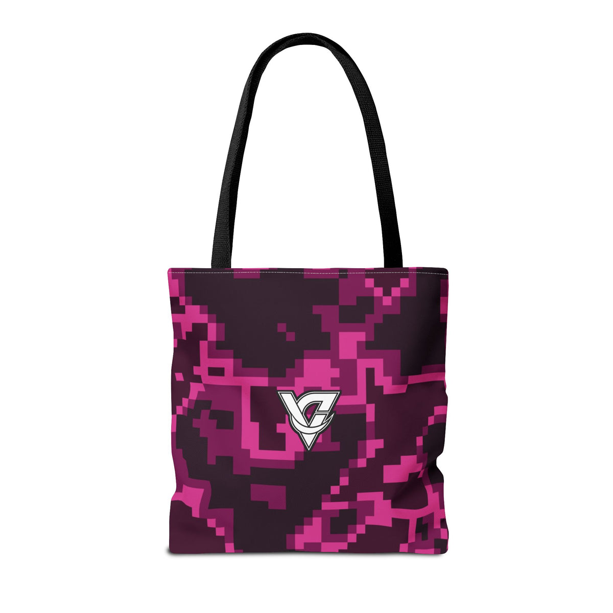 Berry Digital Camo Tote Bag — All-Over Print Gym & Everyday Tote