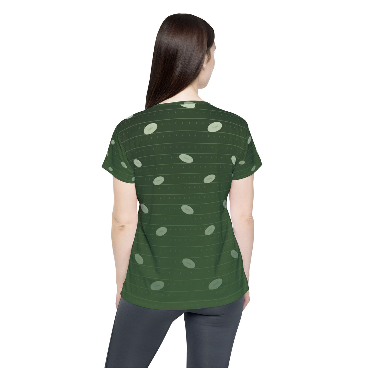 Football Forest Camo Gridiron Women's Sports Jersey