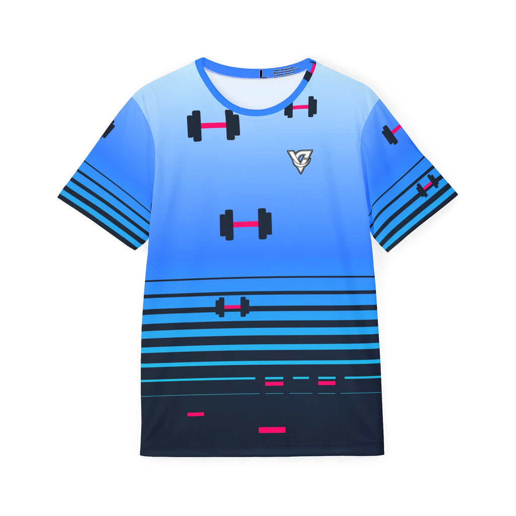 Training & Gym Arctic Neon Horizon Fade Men's Sports Jersey