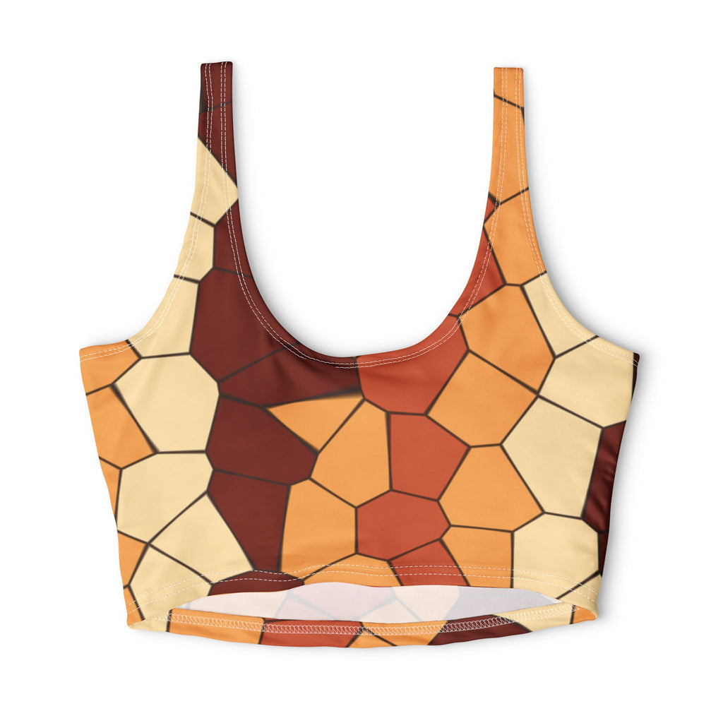Golden Hour Mosaic Sports Bra