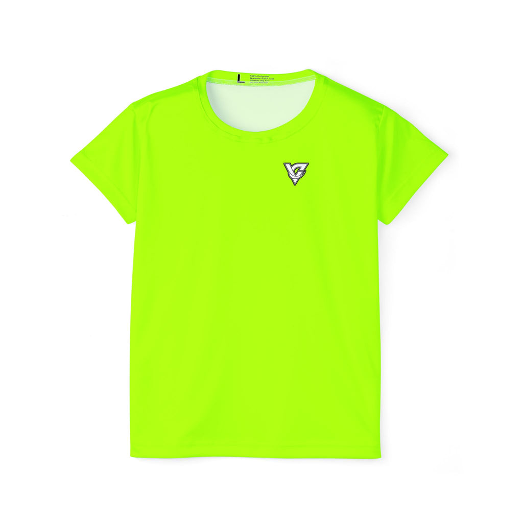 Vantacore Solid Lime Green Women's Sports Jersey