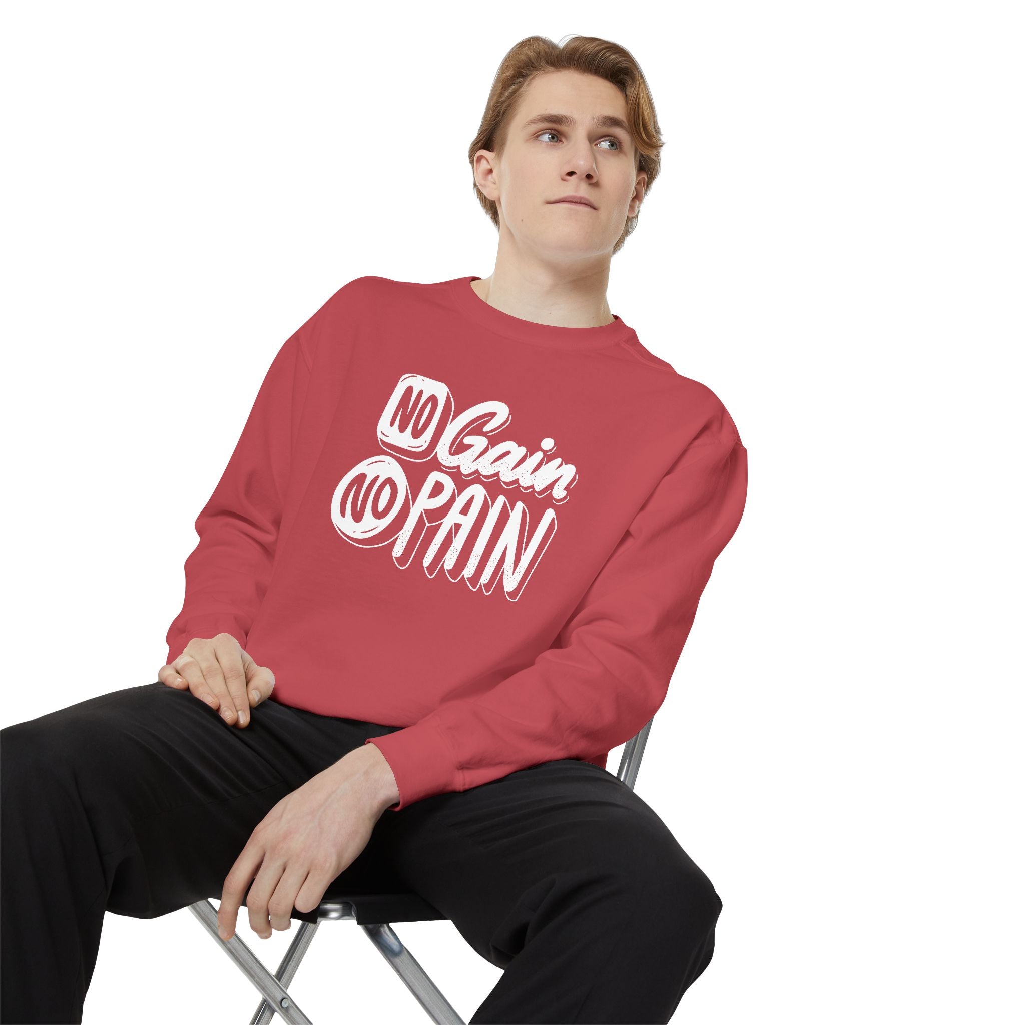 Copy of No Gain No Pain Sweatshirt | Motivational Fitness Crewneck