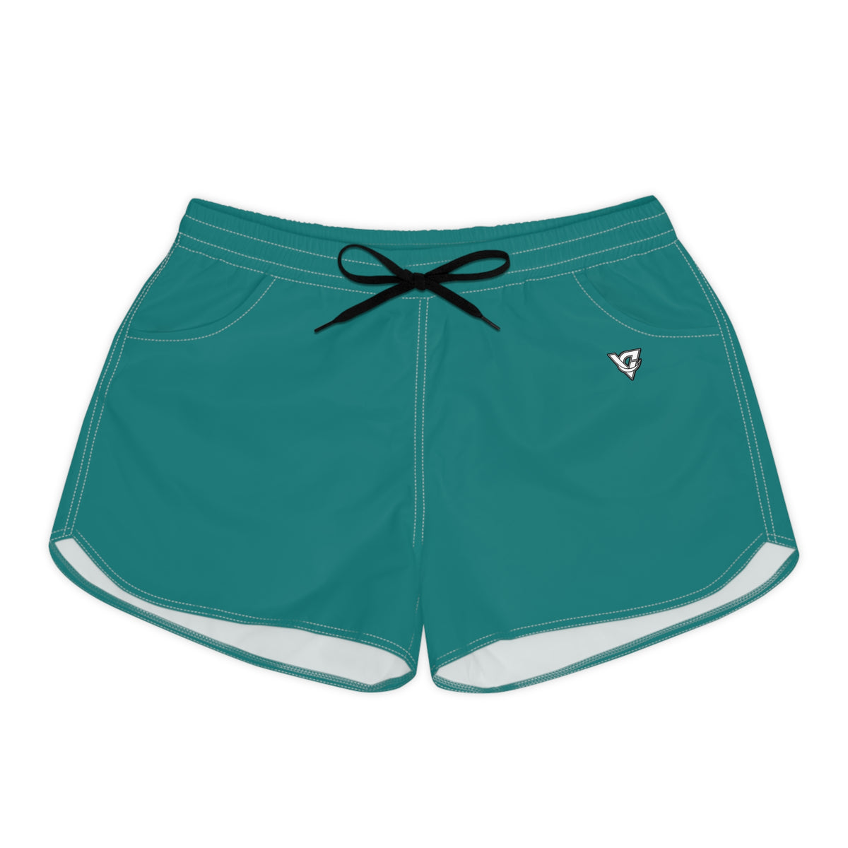 Women's Multipurpose Athletic Shorts with Pockets | Teal Essential