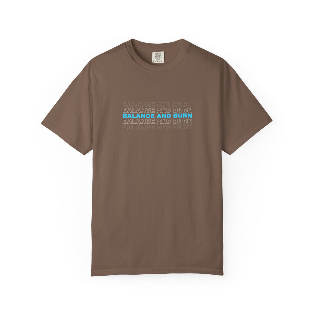 Balance And Burn | Women's Garment-Dyed Graphic Tee