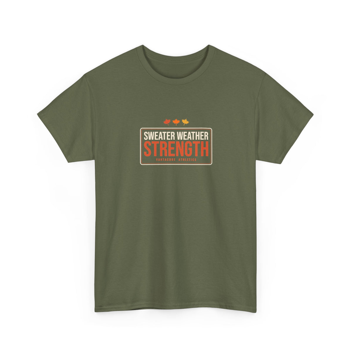 Sweater Weather Strength | Men's Graphic Gym T-Shirt