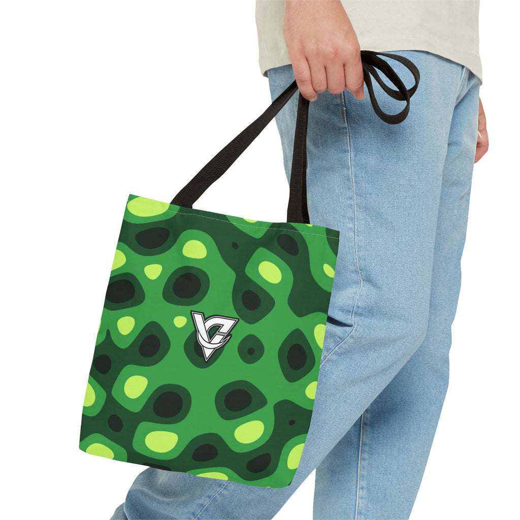 Jungle Ripple Tote Bag — All-Over Print Gym & Everyday Tote