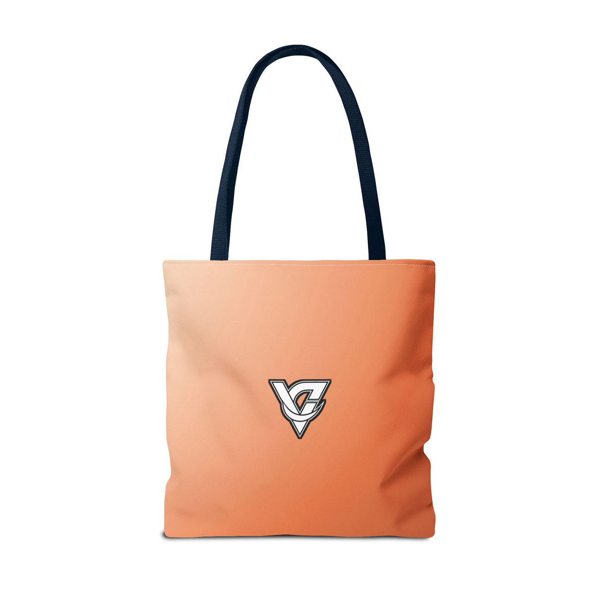 Terracotta Ombre Tote Bag — All-Over Print Gym & Everyday Tote