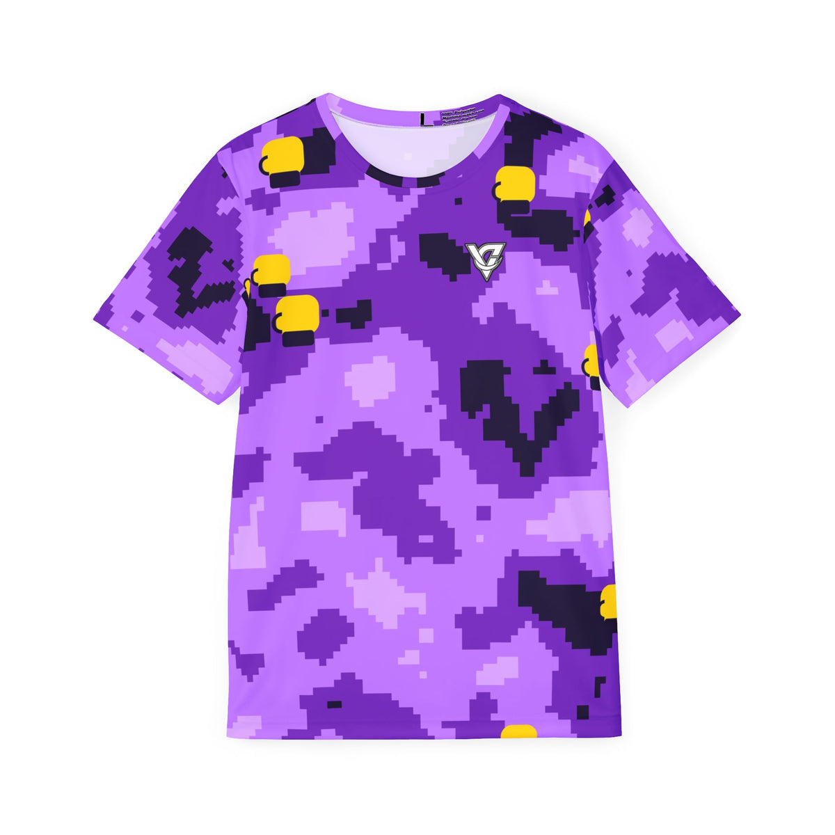 Combat Sports Ultra Grape Pixel Camo Men's Sports Jersey
