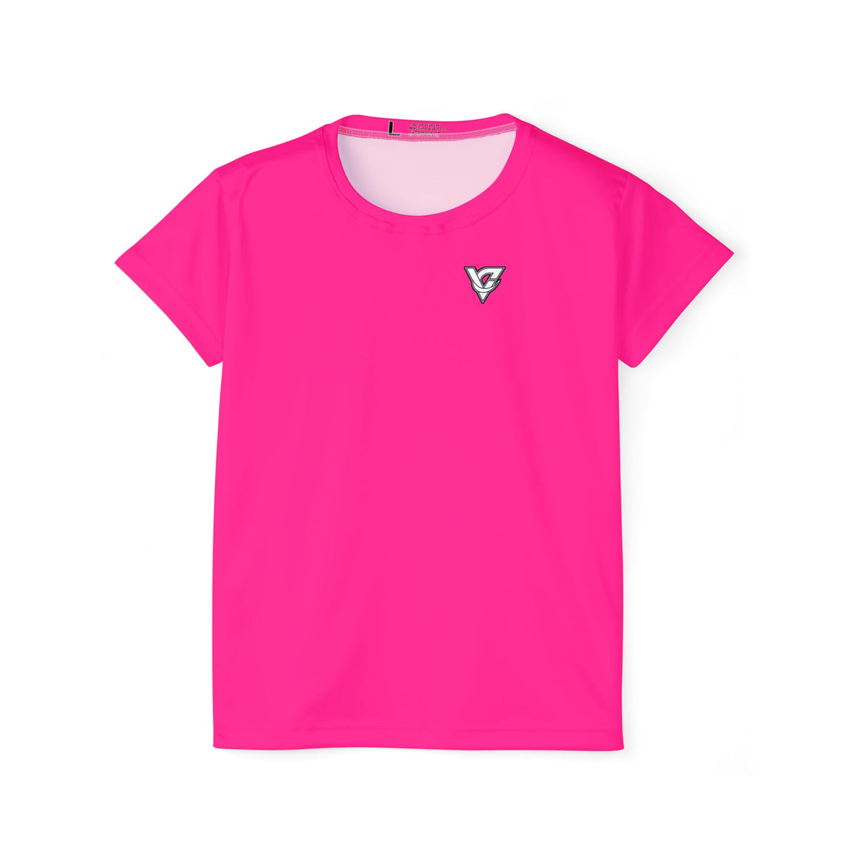 Vantacore Solid Hot Pink Women's Sports Jersey