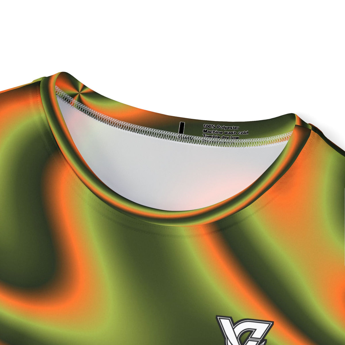 Moss Flame Tie-Dye Multipurpose Athletic Shirt