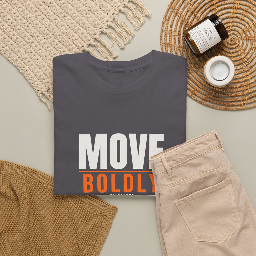 Move Boldly | Men's Graphic Gym T-Shirt