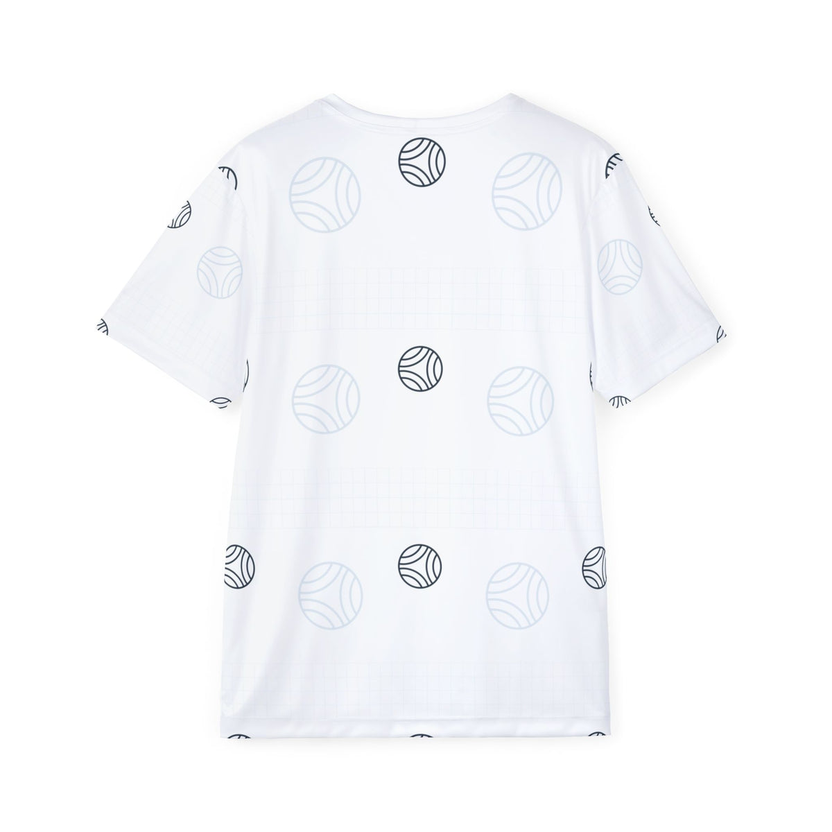 Volleyball Arctic White Spike Panel Men's Sports Jersey