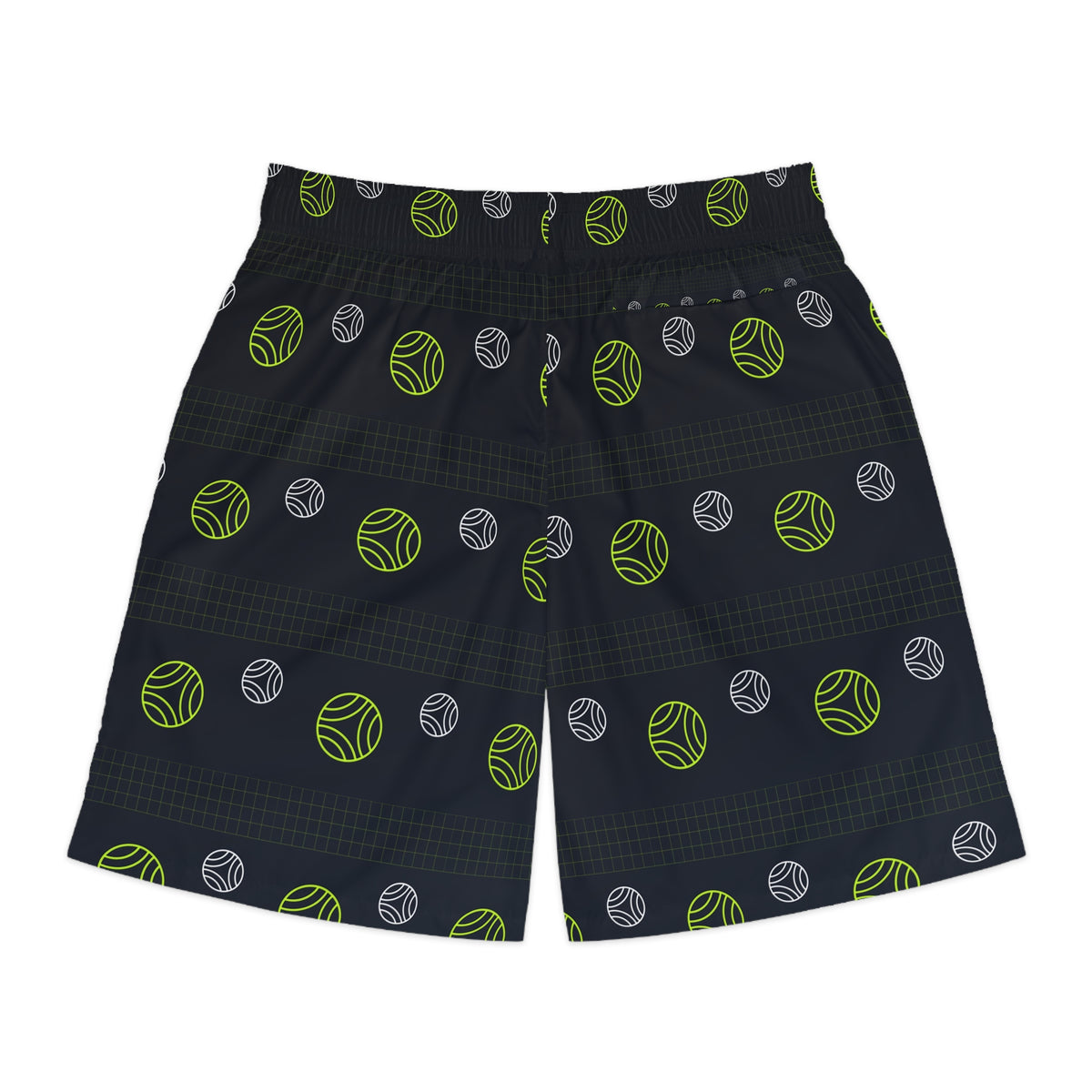 Volleyball Volt Night Spike Panel Men's Athletic Shorts with Pockets