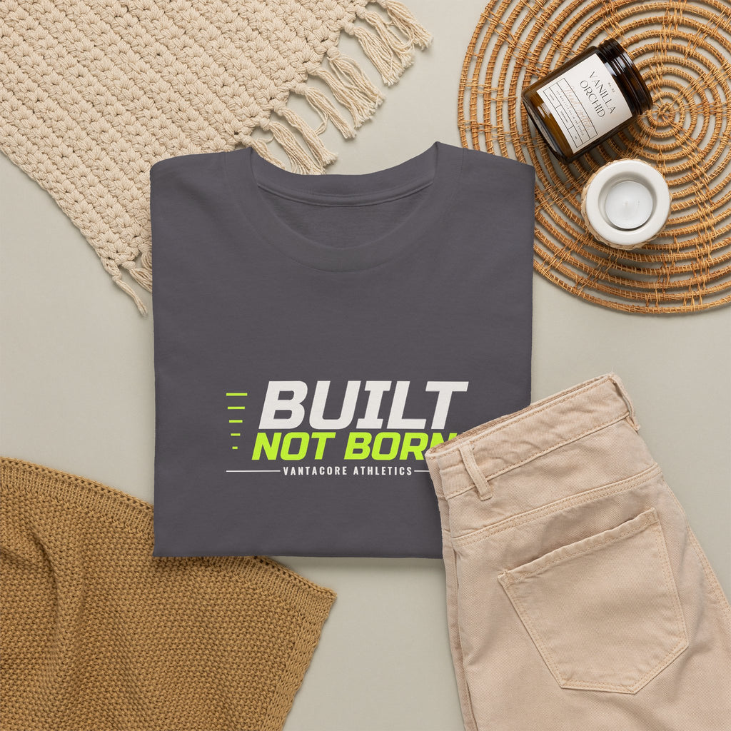 Built Not Born | Men's Graphic Gym T-Shirt