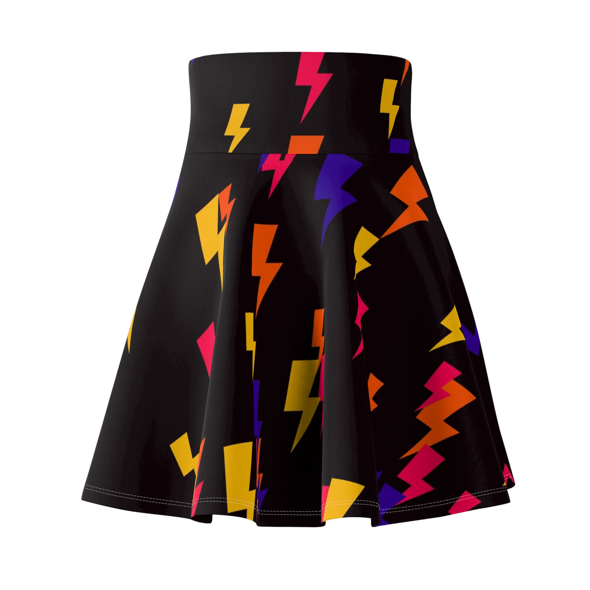 Running Hot Lava Bolt Strike Women's Athletic Skater Skirt