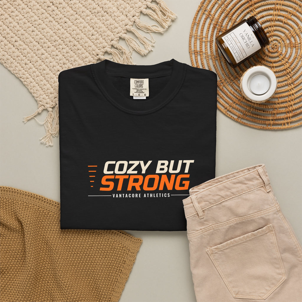 Cozy But Strong | Women's Garment-Dyed Graphic Tee