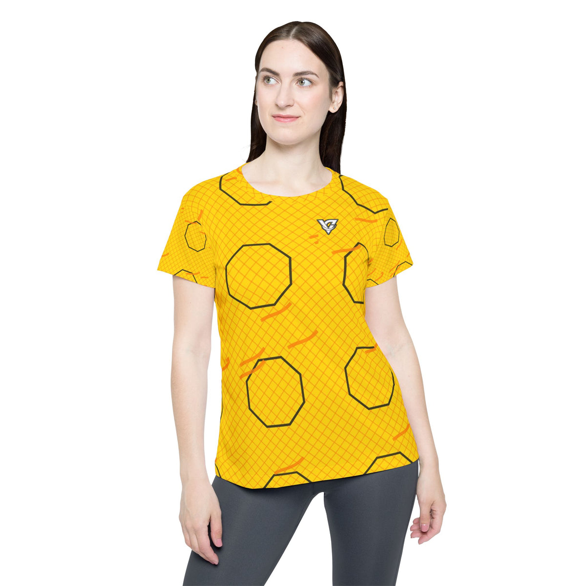 Combat Sports Neon Citrus Cage Mesh Women's Sports Jersey