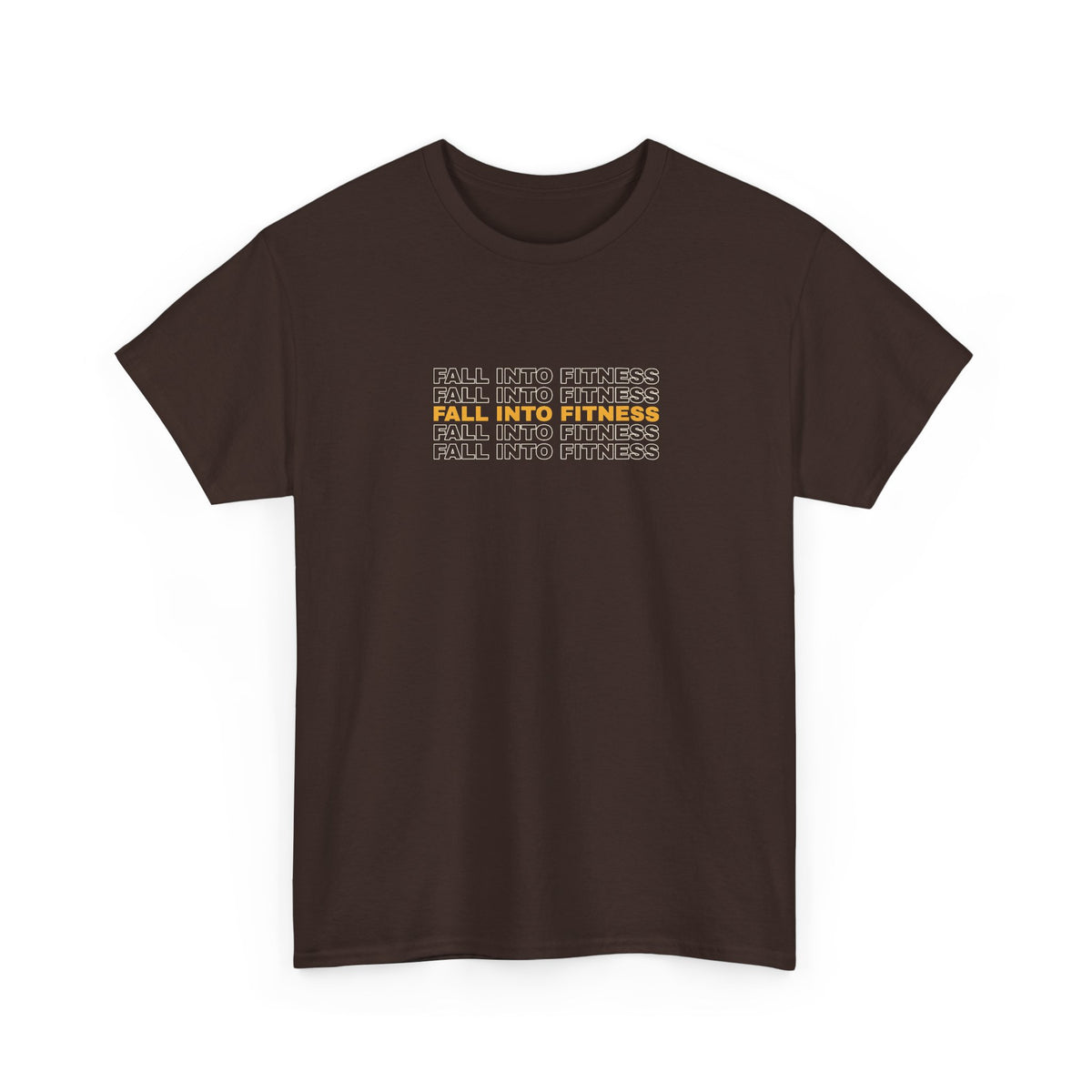 Fall Into Fitness | Men's Graphic Gym T-Shirt