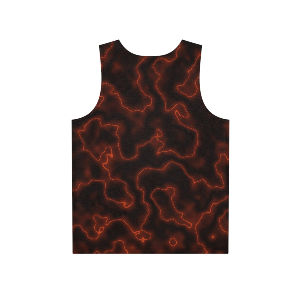 Rust Marble Men's Athletic Tank