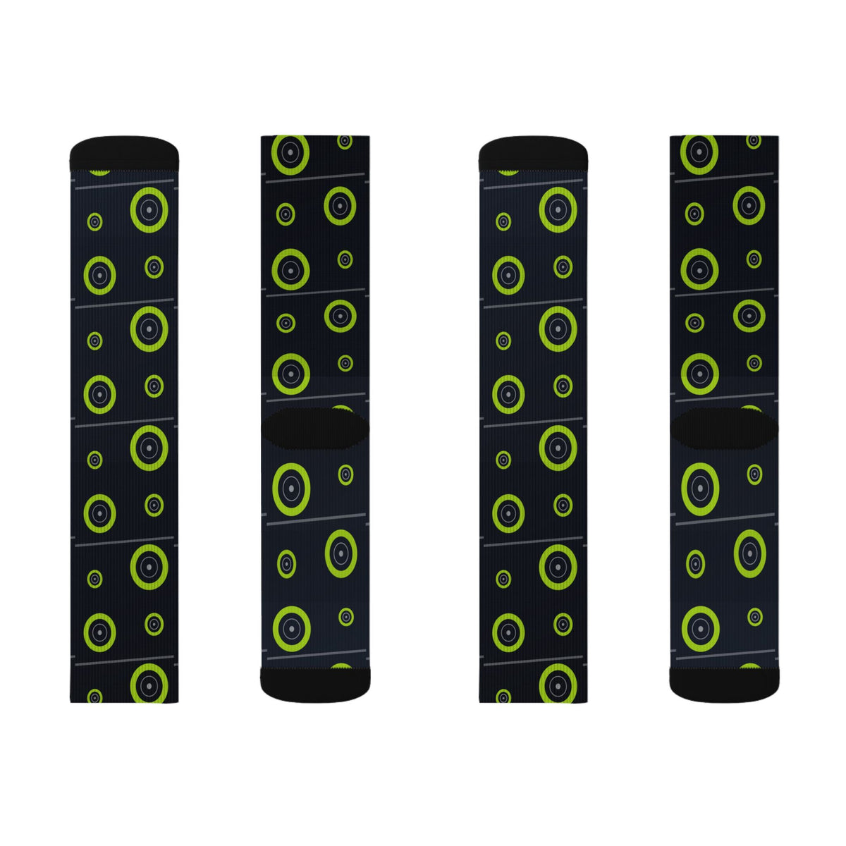 Training & Gym Volt Night Iron Plate Athletic Crew Socks