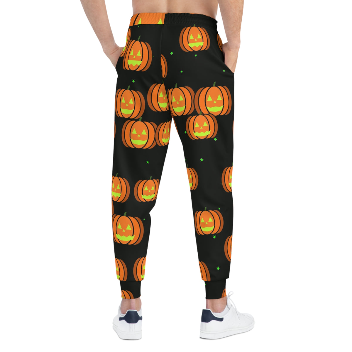Halloween Toxic Slime Jack-O'-Lantern Women's Joggers – All-Over Print Athletic Jogger Pants