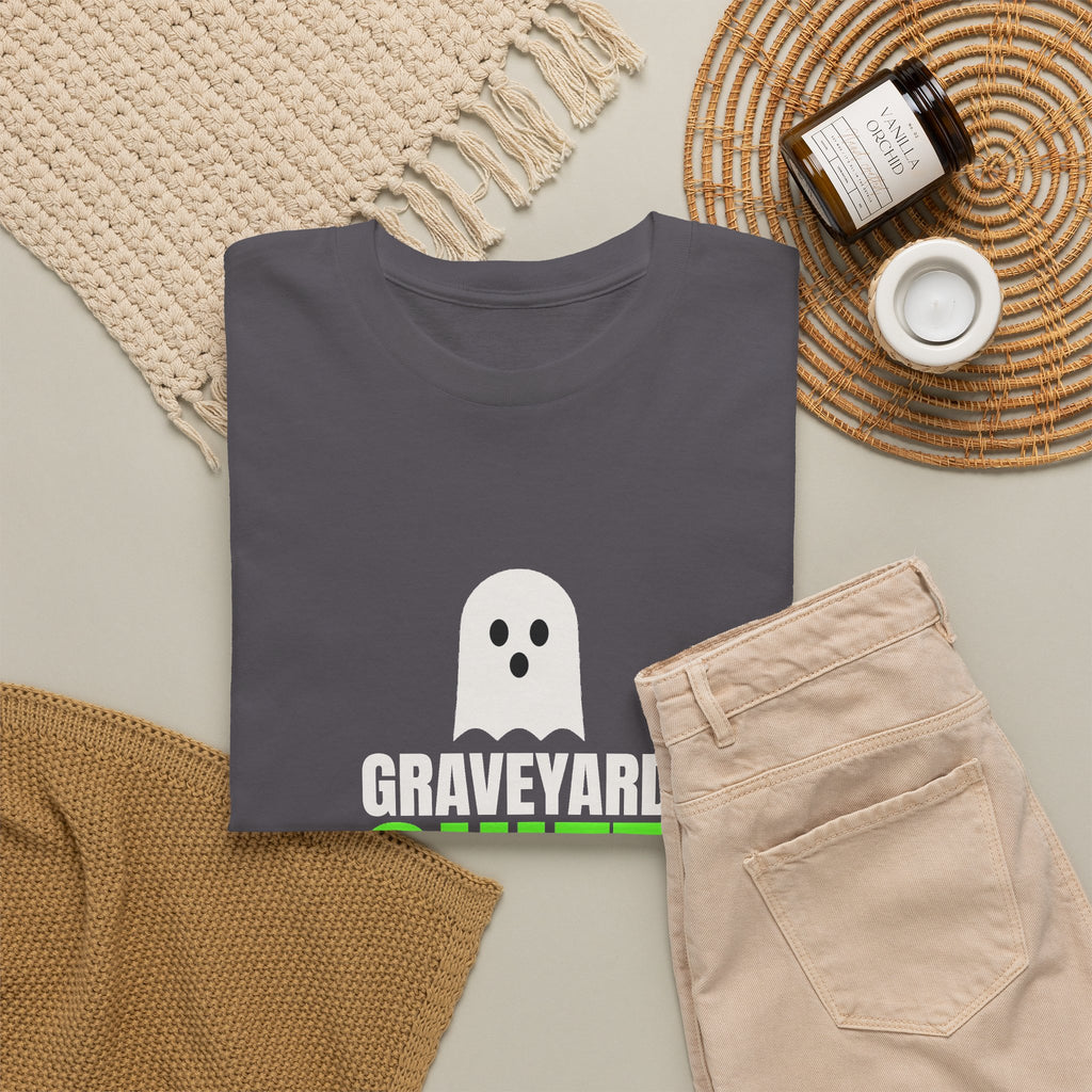 Graveyard Shift | Men's Halloween Graphic Gym T-Shirt