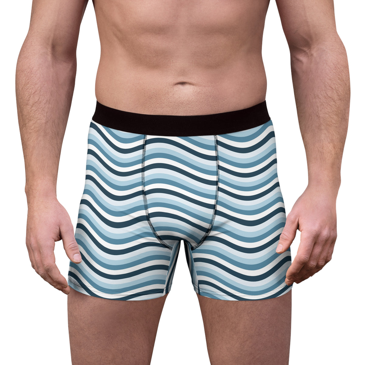 Arctic Wave Men's Boxer Briefs — Performance Underwear