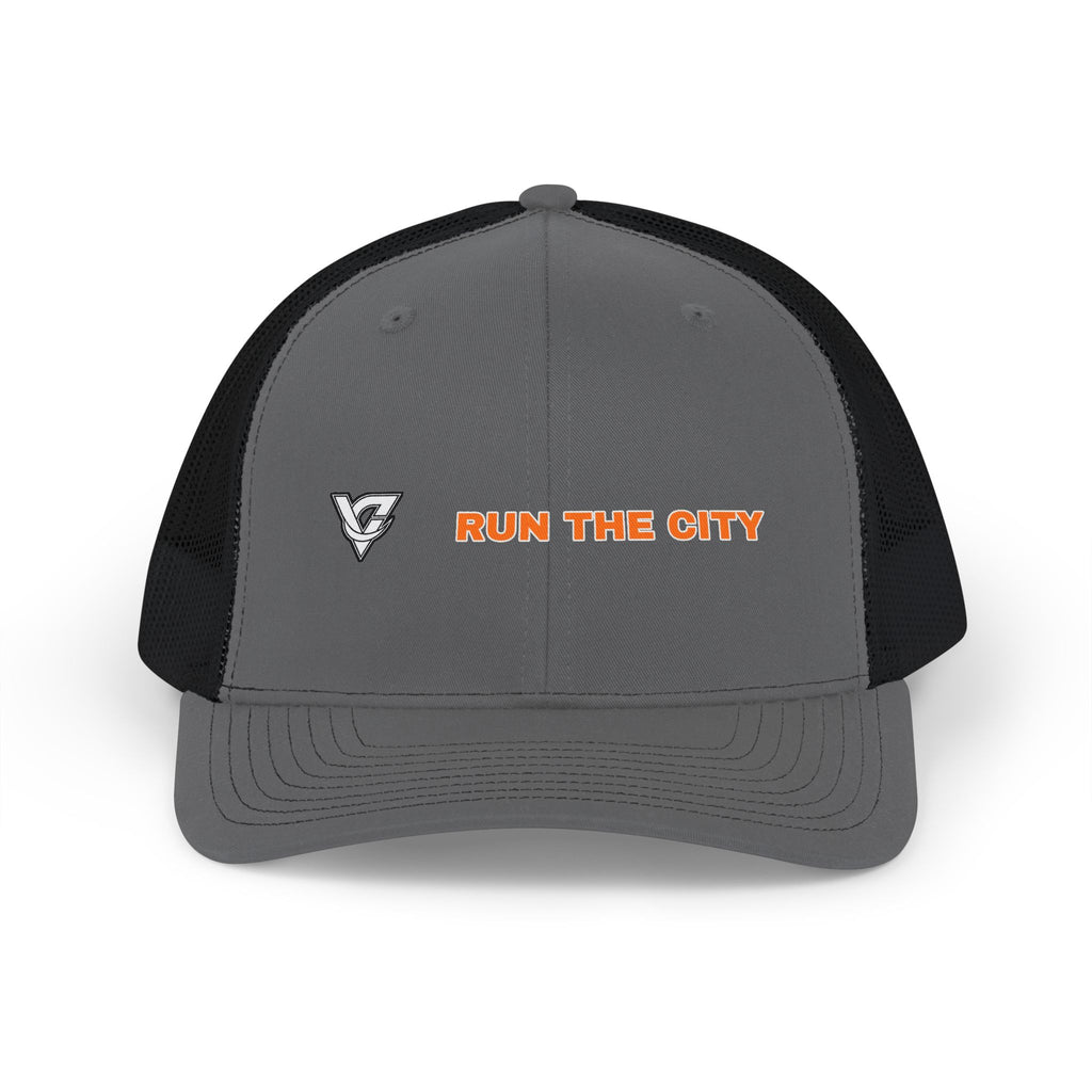 Run The City Trucker Cap — Vantacore Snapback Hat