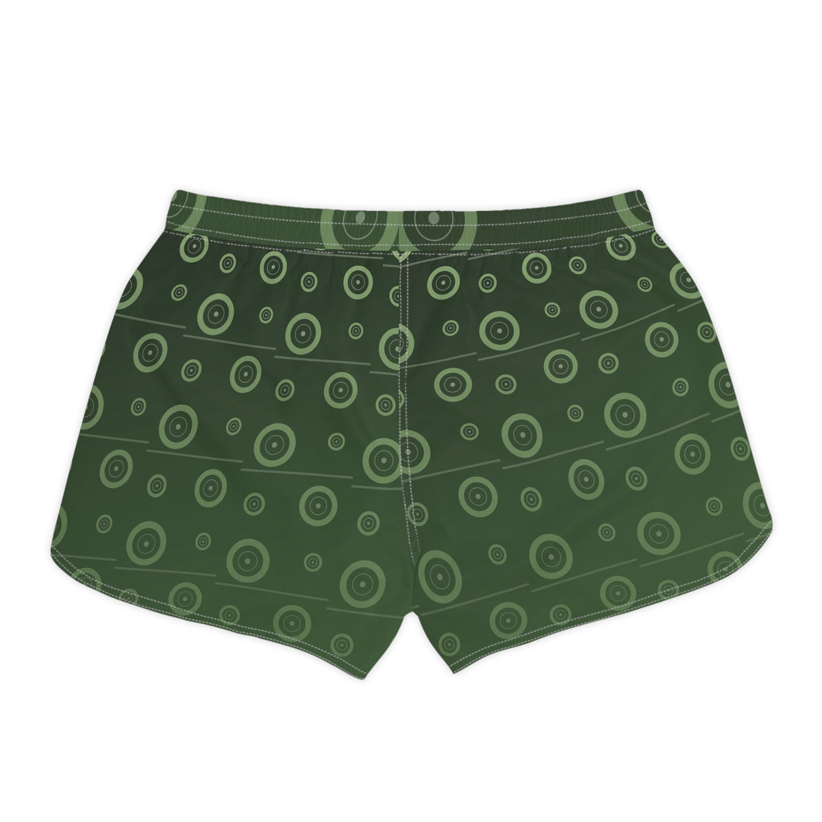 Training & Gym Forest Camo Iron Plate Women's Athletic Shorts with Pockets