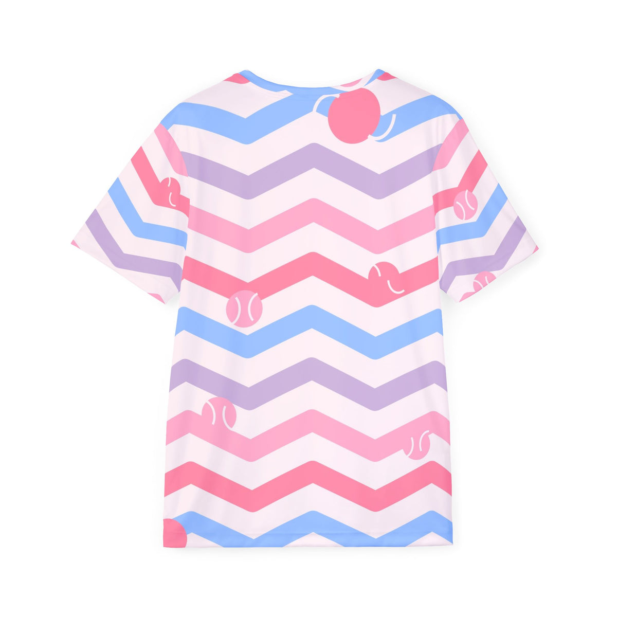 Tennis Cotton Candy Chevron Rush Men's Sports Jersey