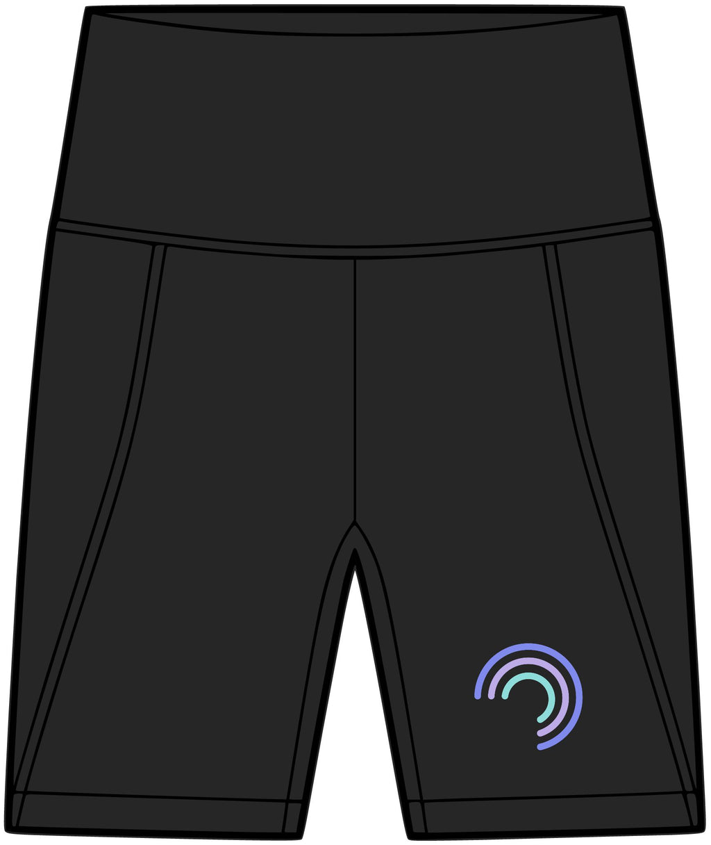 Indigo Halo | Women's Biker Shorts with Pockets