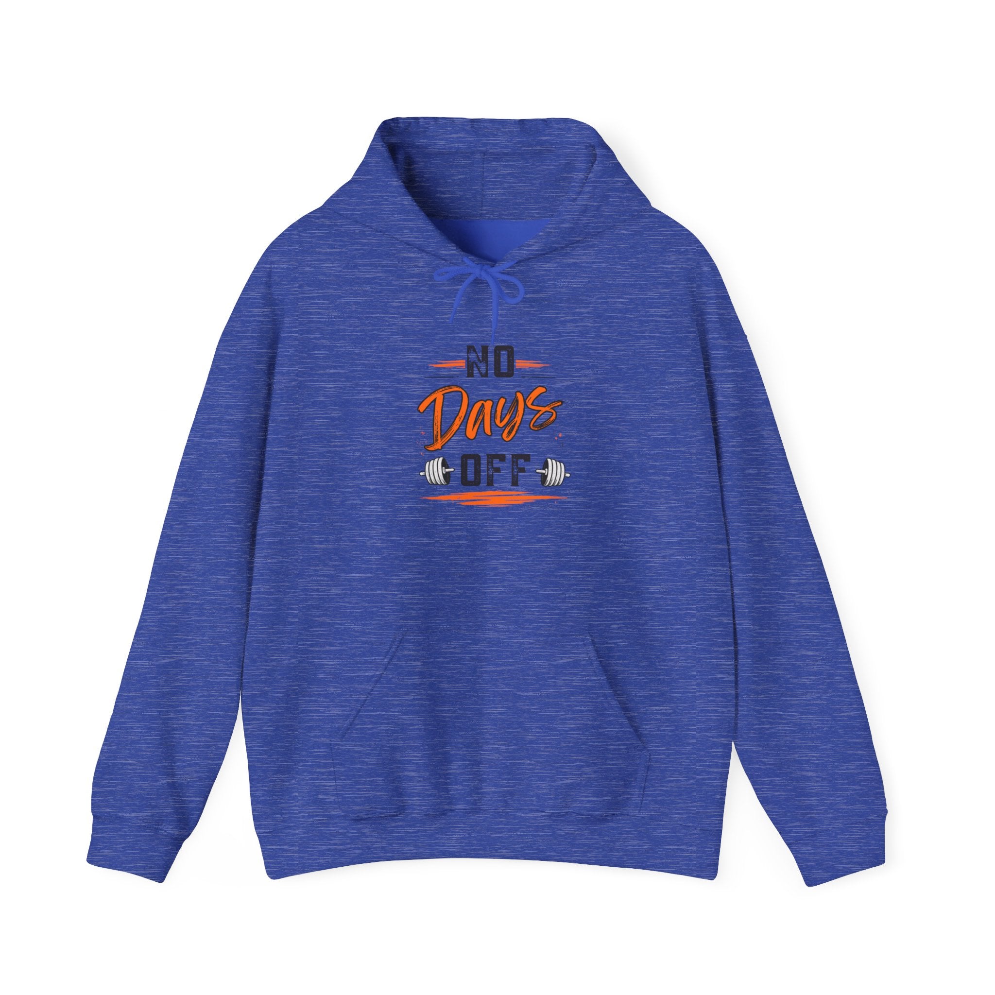 No Days Off | Heavy Hooded Sweatshirt