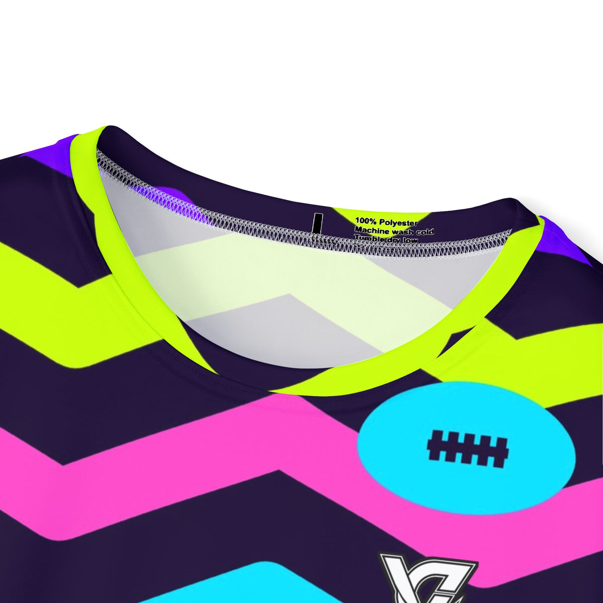 Football Violet Volt Chevron Rush Men's Sports Jersey