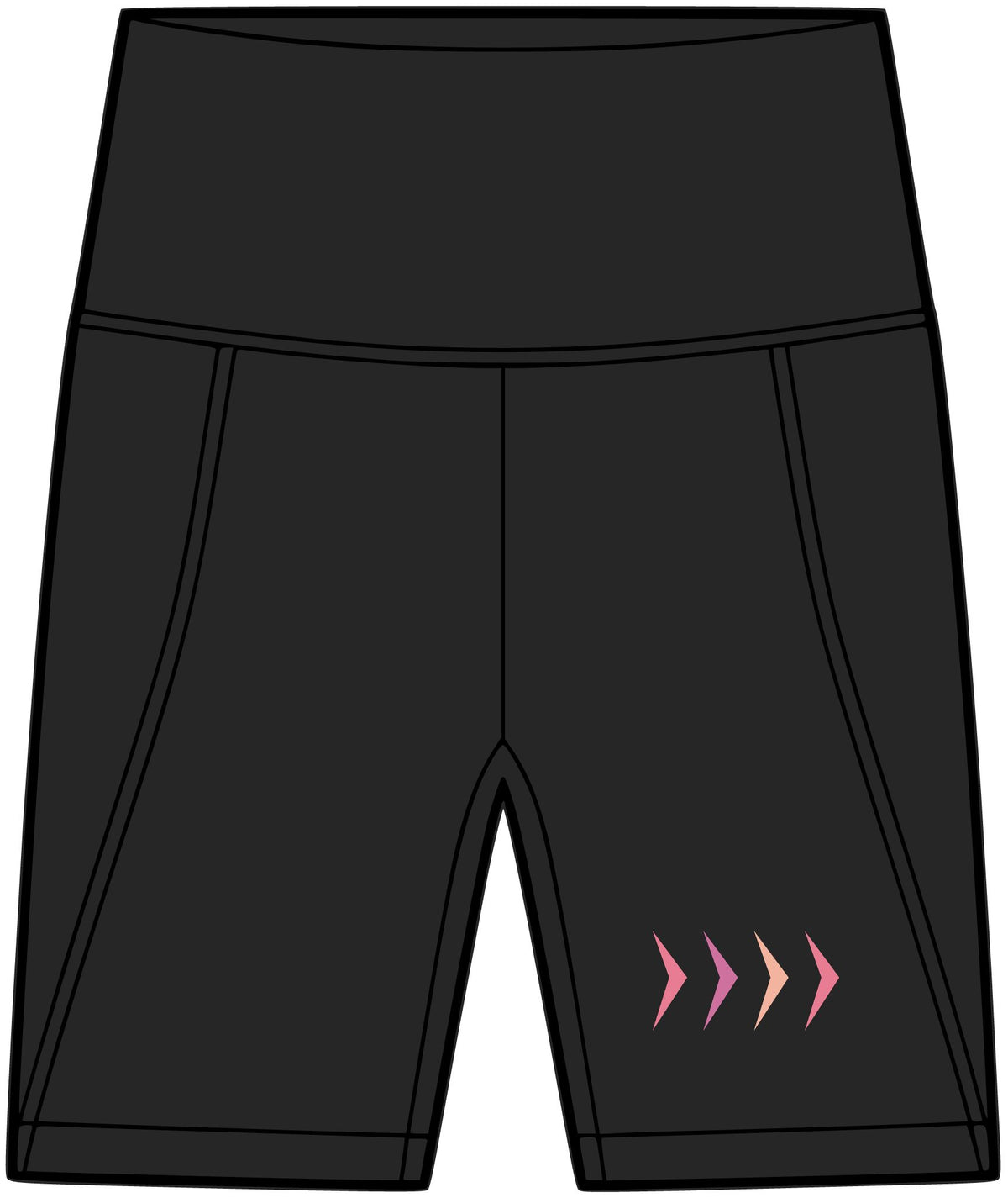 Ruby Rhythm | Women's Biker Shorts with Pockets