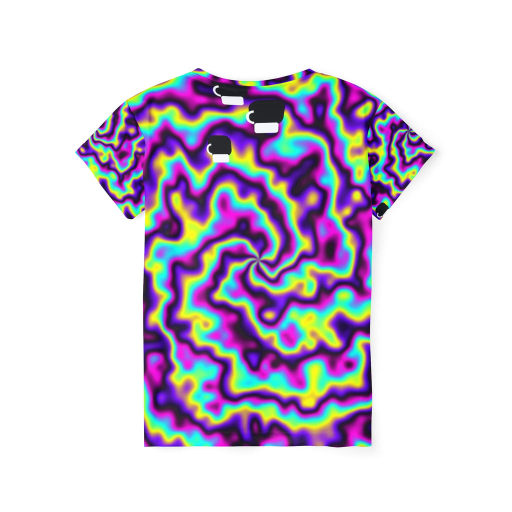 Combat Sports Midnight Neon Tie-Dye Spin Women's Sports Jersey