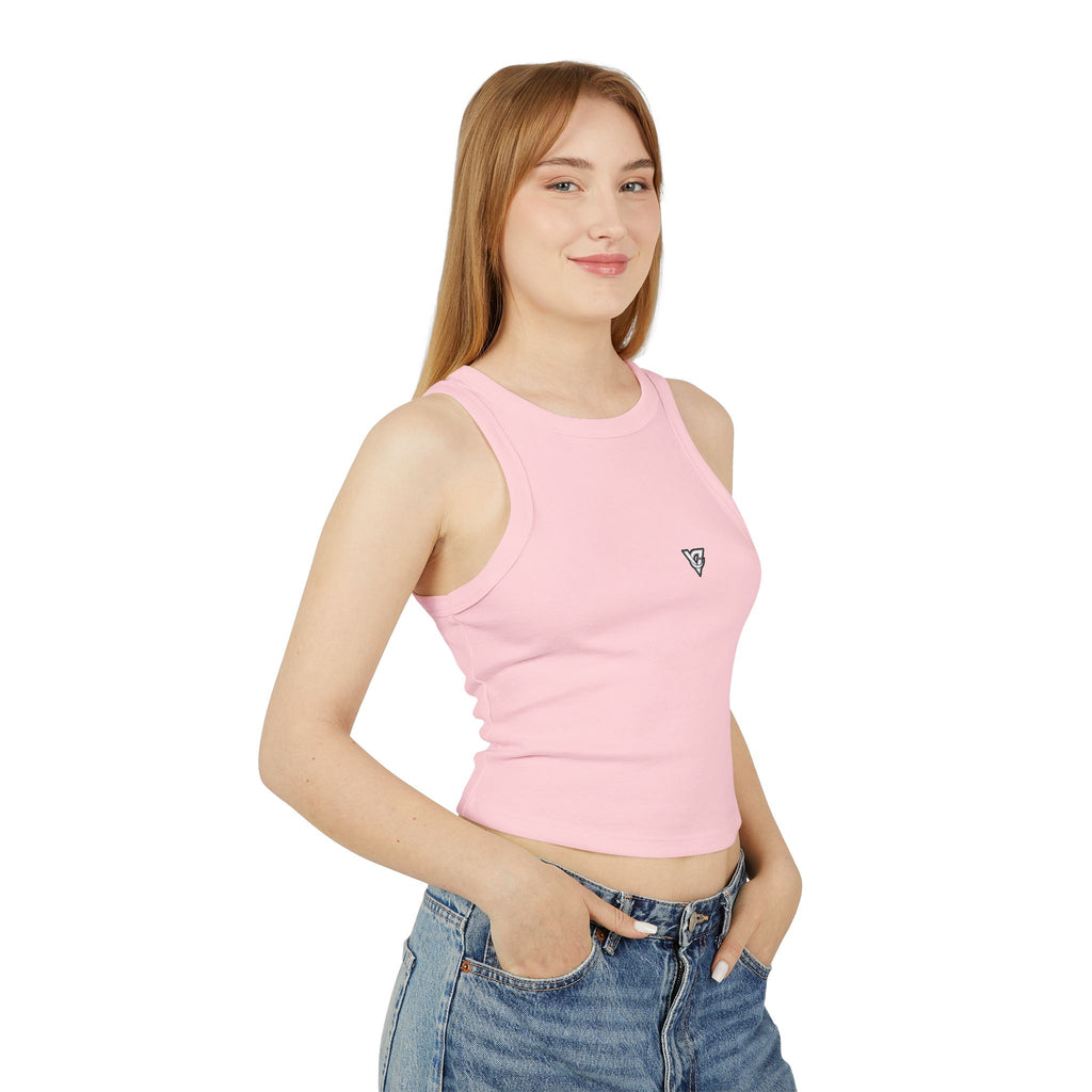 Classic V Chest Logo Women's Racerback Tank