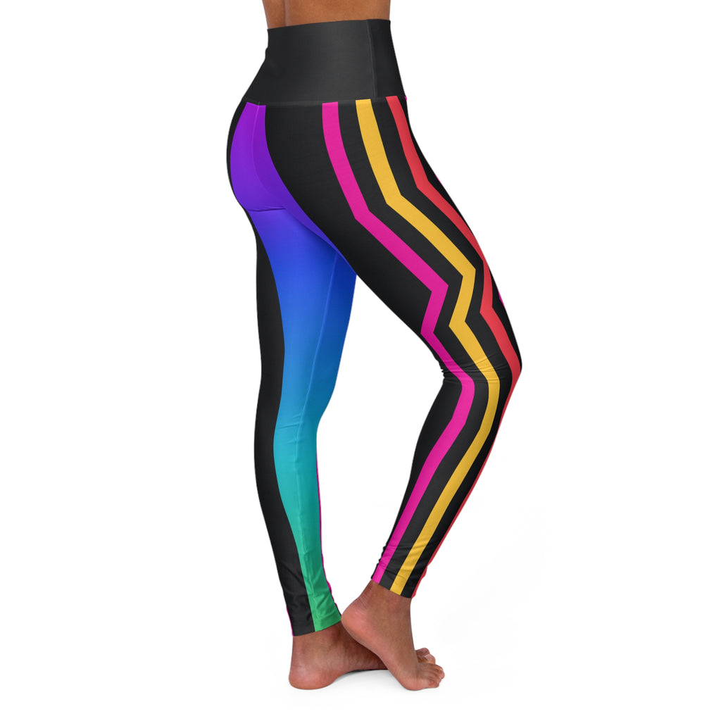 Aurora Fusion High-Waisted Yoga Leggings