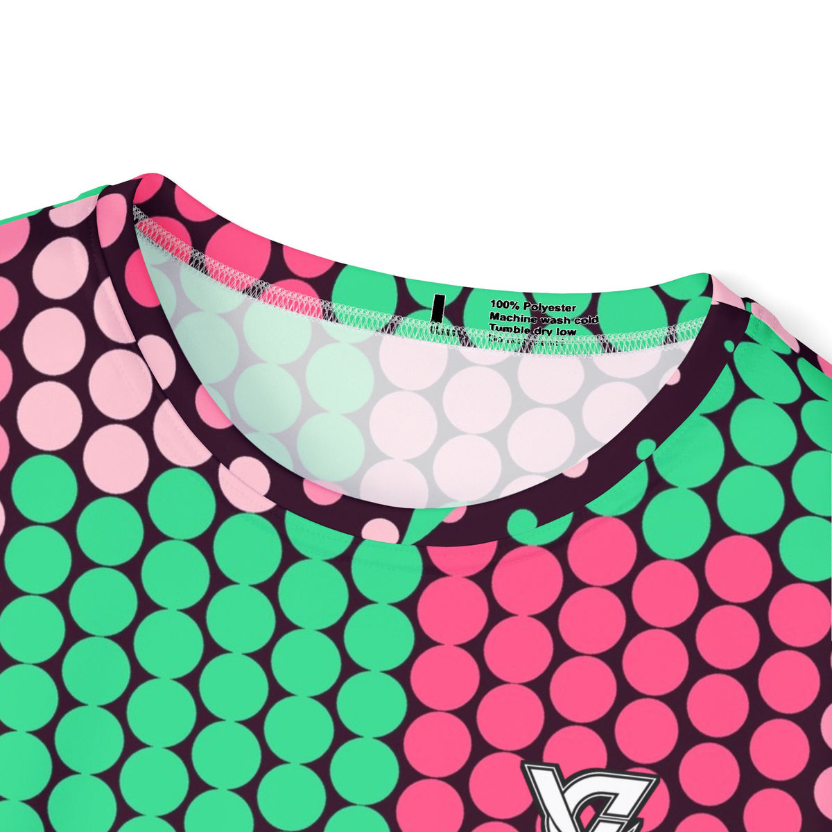Running Flamingo Fizz Halftone Pulse Men's Sports Jersey