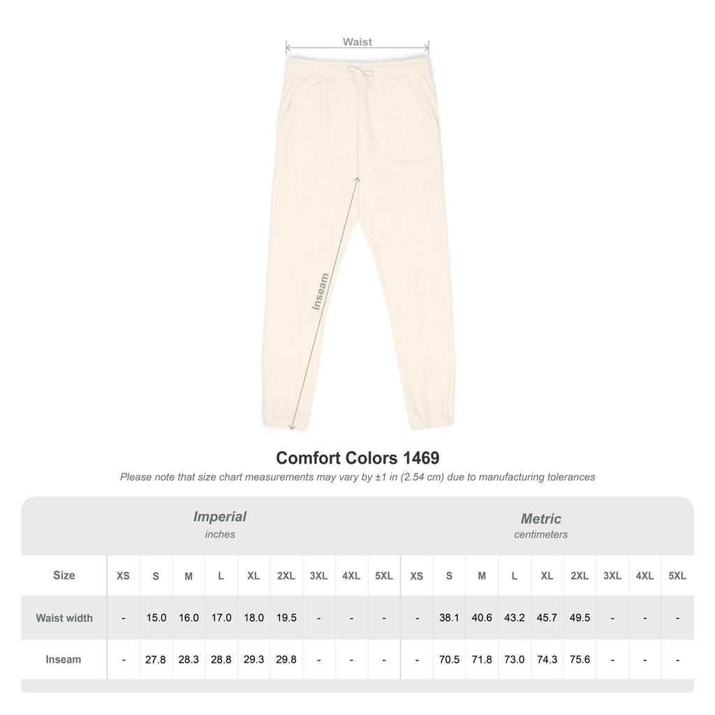 Vantacore Athletics Vertical Logo Sweatpants — Garment-Dyed Fleece Joggers
