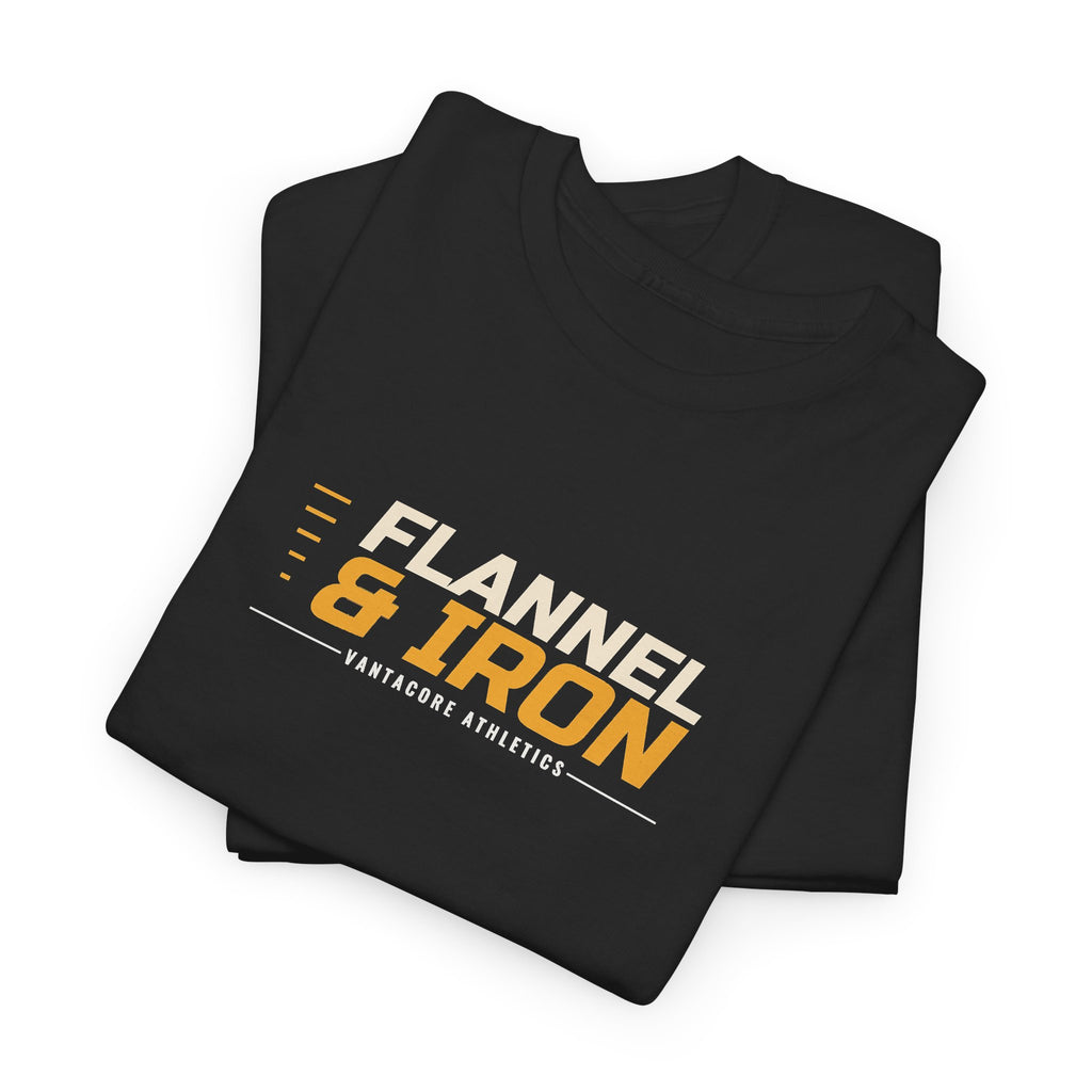 Flannel & Iron | Men's Graphic Gym T-Shirt