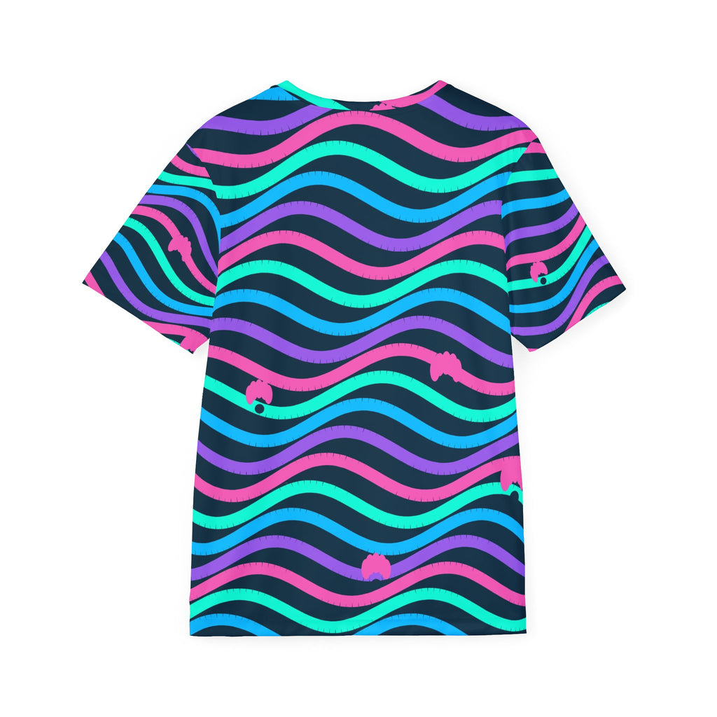 Yoga Neon Lagoon Wave Rider Men's Sports Jersey