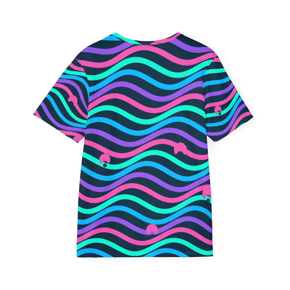 Yoga Neon Lagoon Wave Rider Men's Sports Jersey