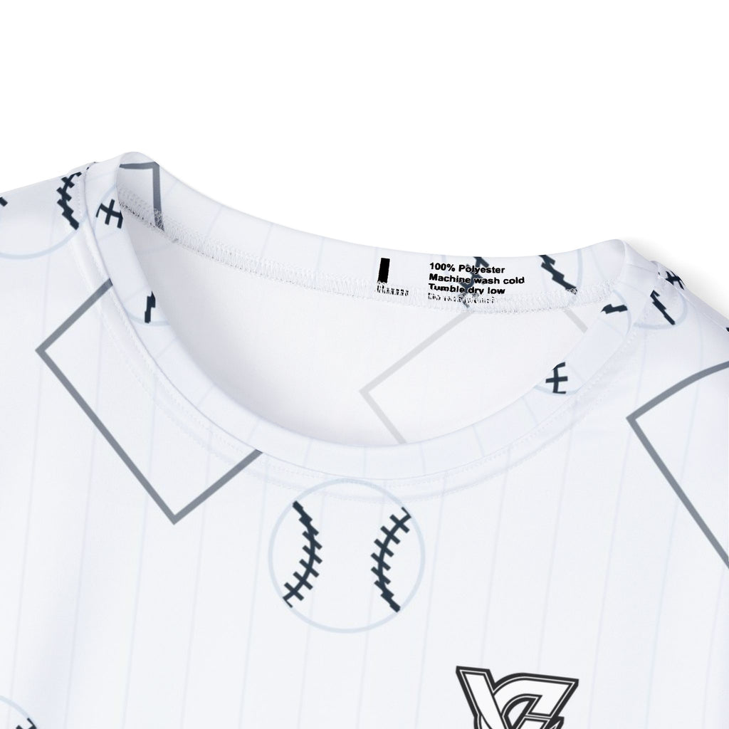 Baseball & Softball Arctic White Diamond Stitch Men's Sports Jersey
