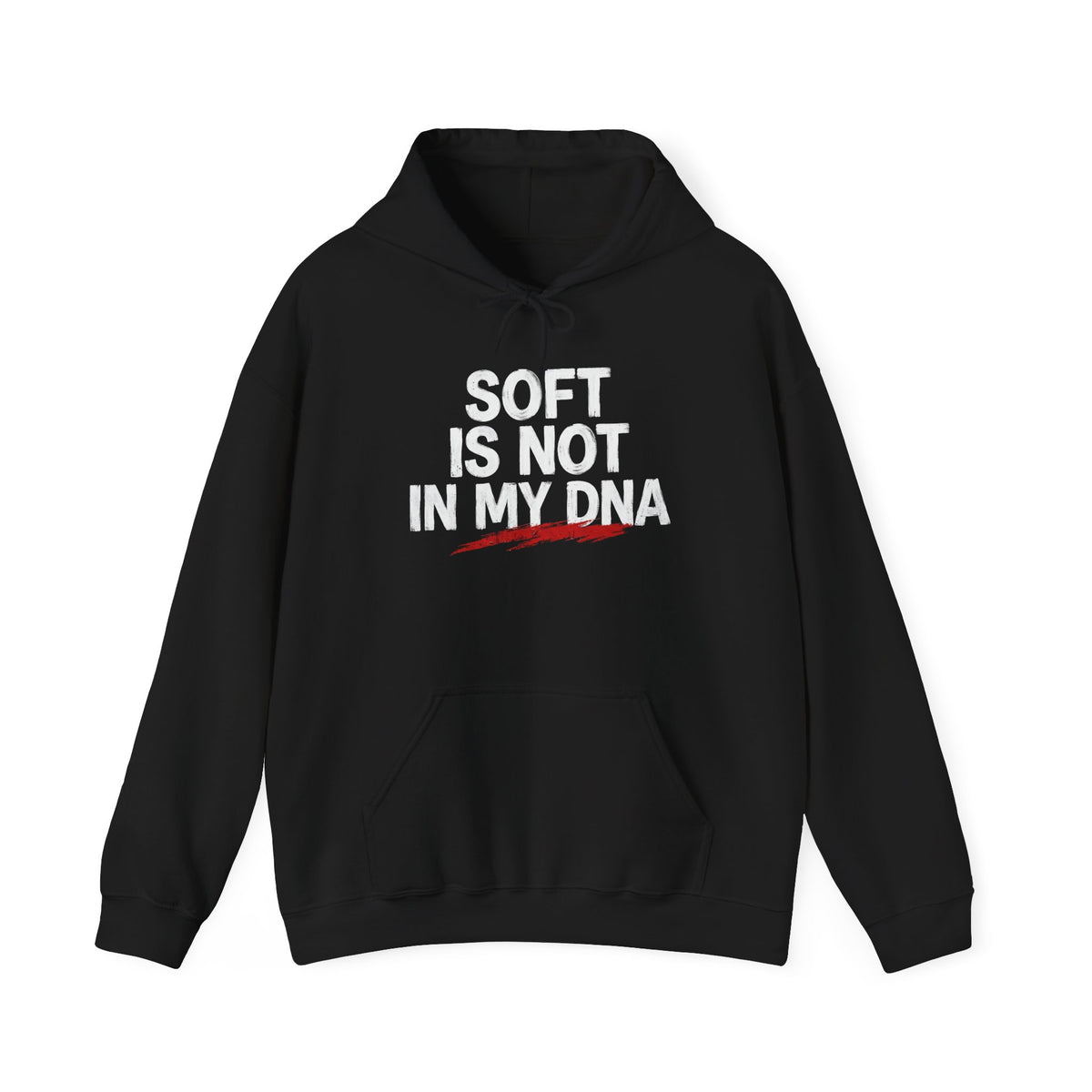 Soft Is Not In My DNA Hoodie by Vantacore Athletics, view 2