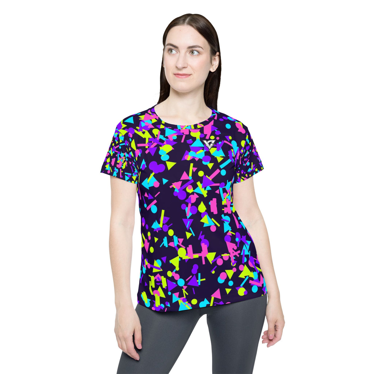 Training & Gym Violet Volt Confetti Pop Women's Sports Jersey