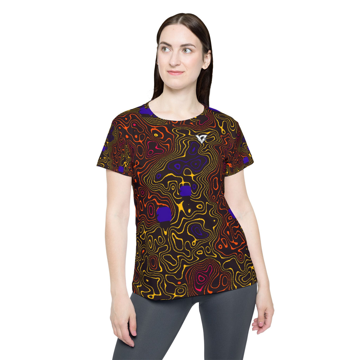 Combat Sports Hot Lava Topo Trail Women's Sports Jersey